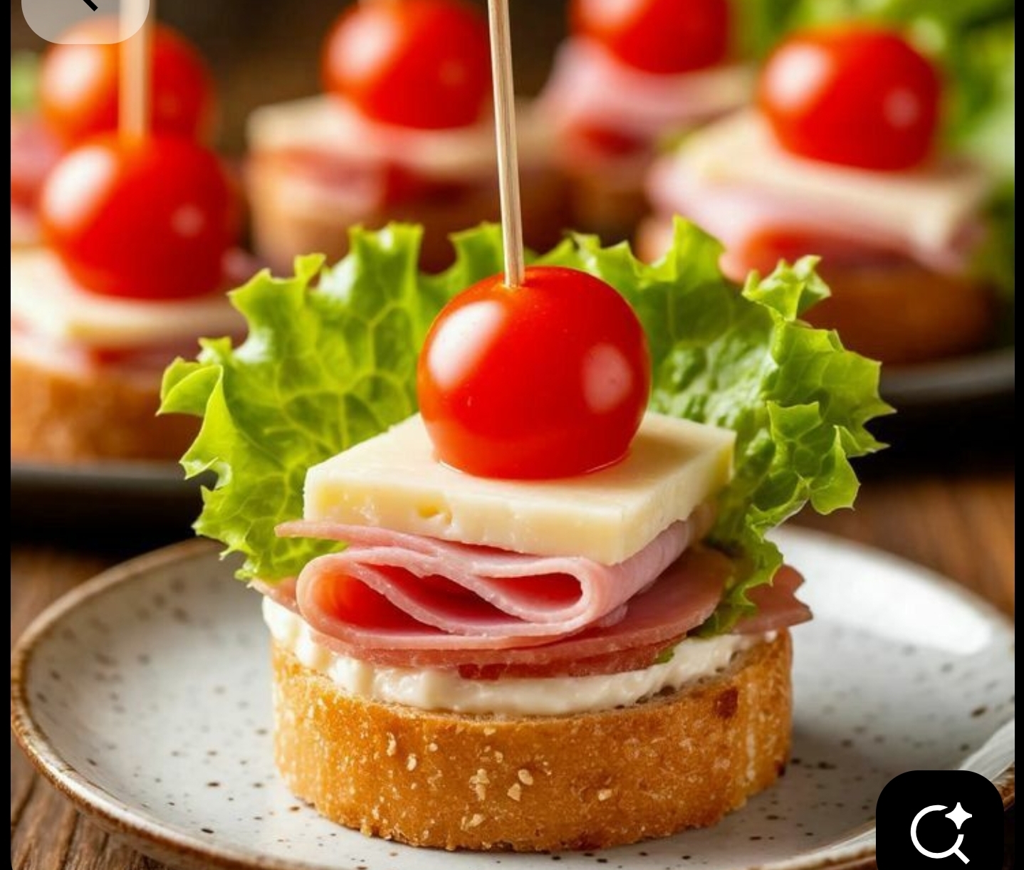 Receita de finger food